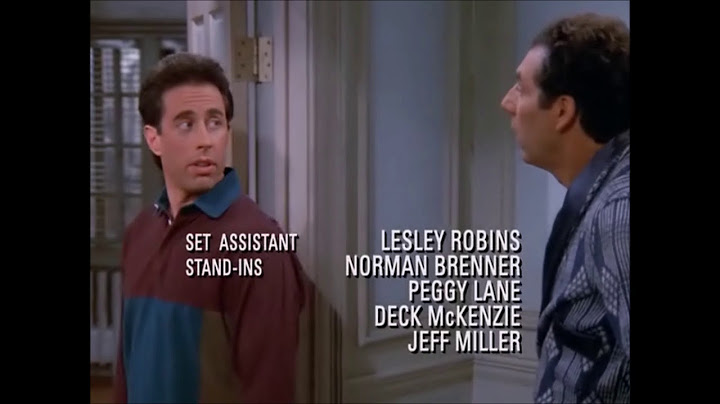 Seinfeld - Jerry and Kramer meet for first time