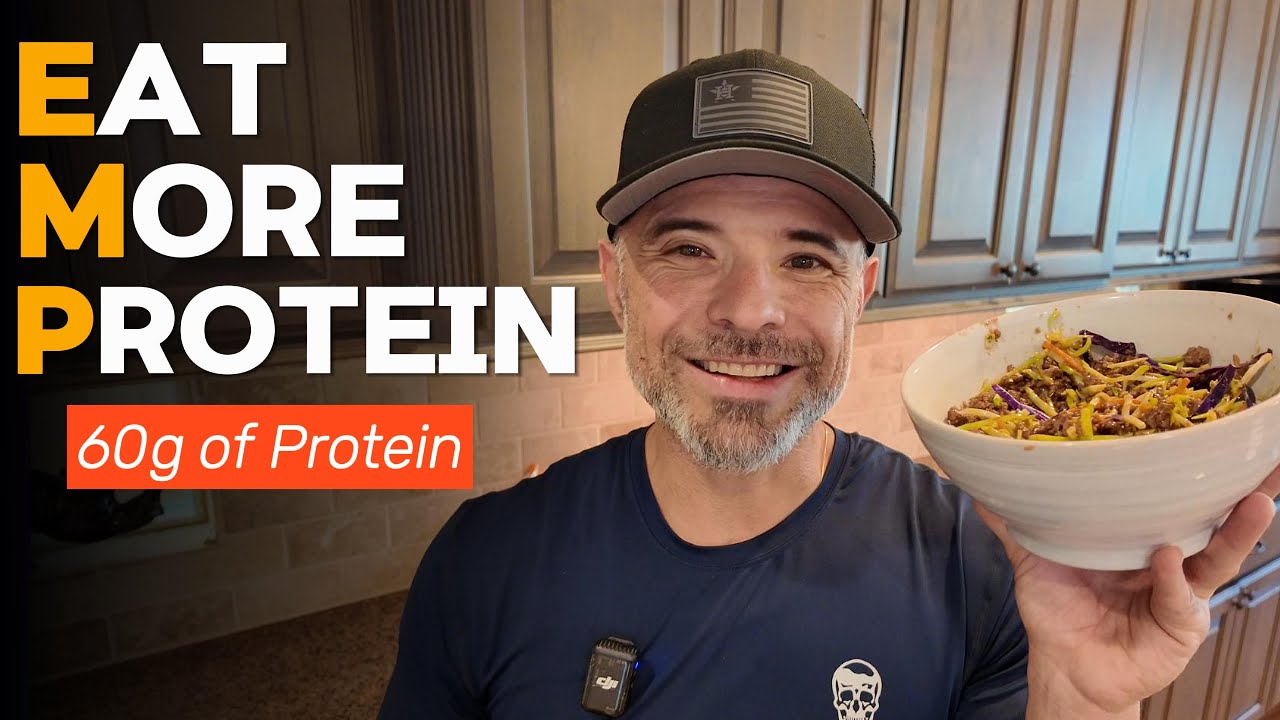 Самый простой 10-минутный высокобелковый приём пищи! 60 г белка