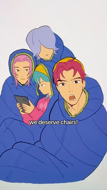 I KNOW IN MY SOUL THAT WAS JINU ON THE CHAIR #sajaboys #kpopdemonhunters #digitialart #art