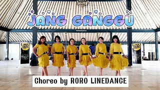 JANG GANGGU - LINEDANCE | Choreo by RORO LINEDANCE | Demo by RORO LINEDANCE
