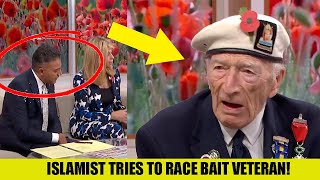 British WW2 Veteran Breaks Down On Live TV Over State Of Country As Islamist Presenter Race Baits!