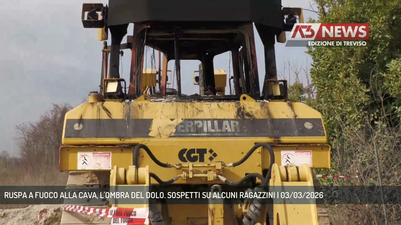 RUSPA A FUOCO ALLA CAVA, L'OMBRA DEL DOLO. SOSPETTI SU ALCUNI RAGAZZINI | 03/03/2026