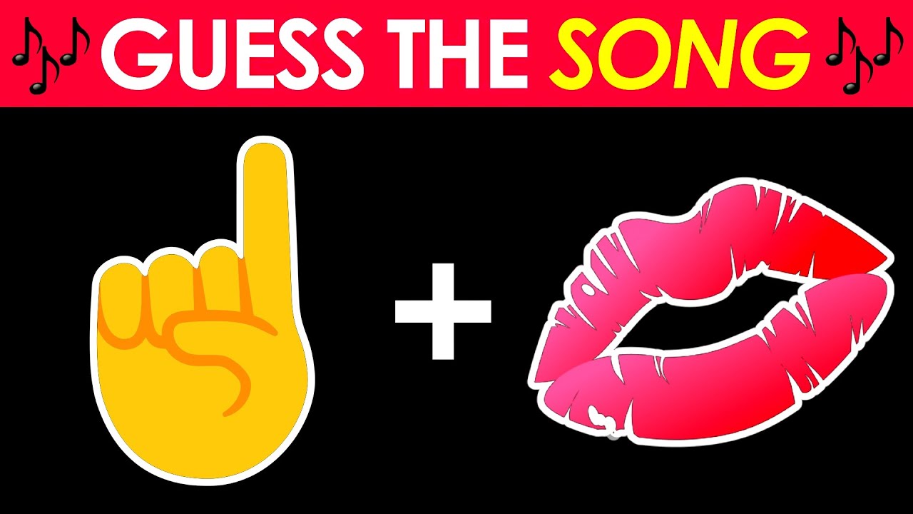  Can You Guess The Song By Emoji 