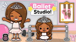 I BUILT A BALLET STUDIO in Toca Life World! ⭐ (Toca Boca Life) News