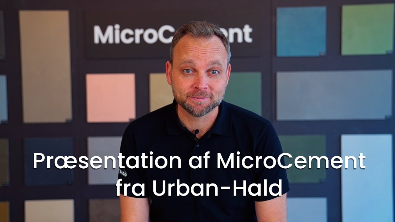 Præsentation af MicroCement fra Urban-Hald