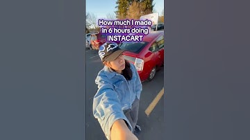 How much I make in a day INSTACART EDITION