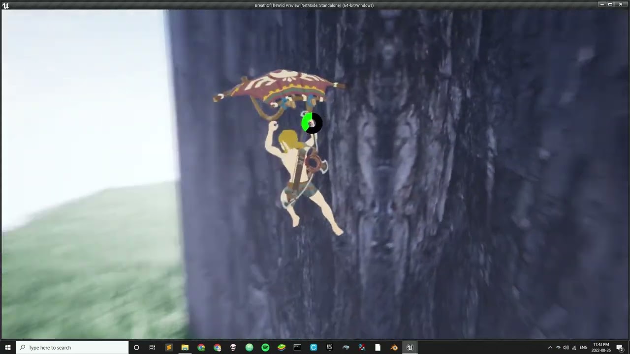 Complete BOTW Climbing System in Unreal Engine 4/5