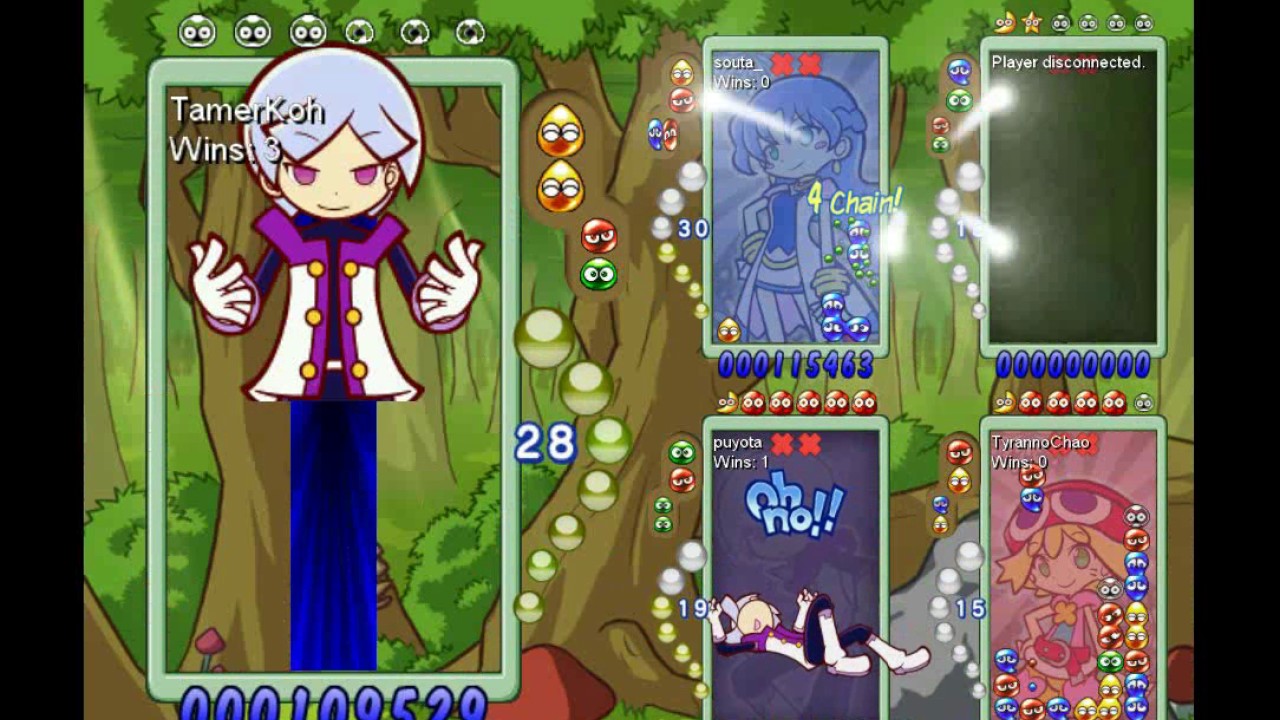 Random Multiplayer Matches #70 - Puyo Puyo VS 2