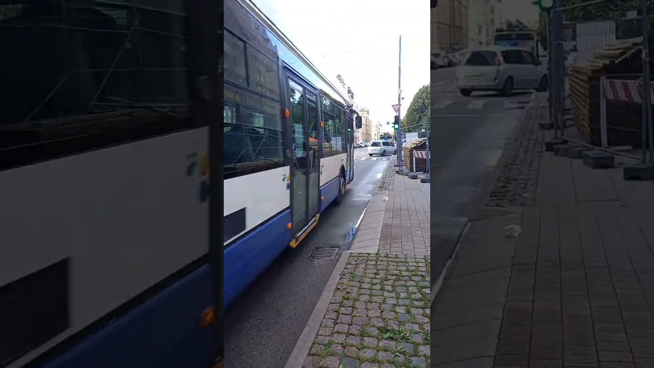 [RS] Škoda 24Tr on the trolleybus route 31 towards Berģuciems