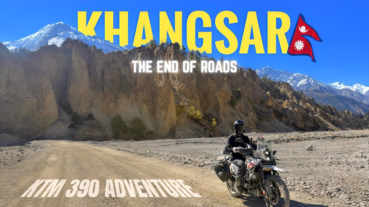 KHANGSAR -THE END OF ROADS  🔥 | KTM 390 ADVENTURE 
