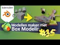 Blender #35 Modellen maken met Box Modeling deel 1
