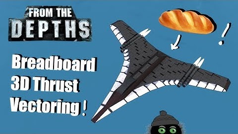 Breadboard 3D Thrust Vectoring! ⬅⬆⬇➡ From the Depths