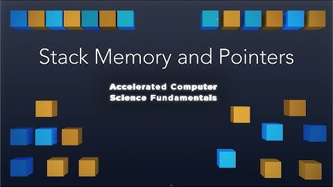[Object-Oriented Data Structures in C++] 2.1 Stack Memory and Pointers