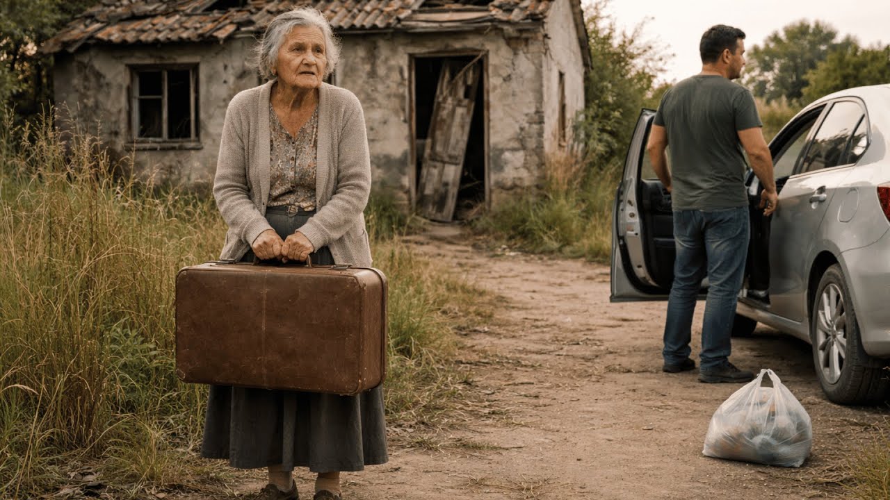 HIJO CRUEL ABANDONA A SU MADRE FRÁGIL EN RUINAS…SIN SABER QUE ELLA SE VOLVERÍA MILLONARIA