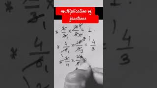 multiplication of fractions #maths #mathstricks #shortsfeed #fractions #multiplication #math