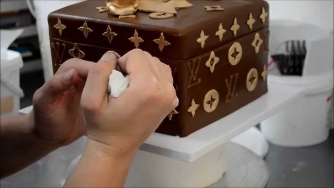 Louis Vuitton LV Cake. Crafted by Paaliz Cake Art Bangalore