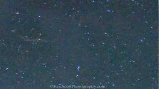 Perseid Meteor Shower smoke trails 8-12-12