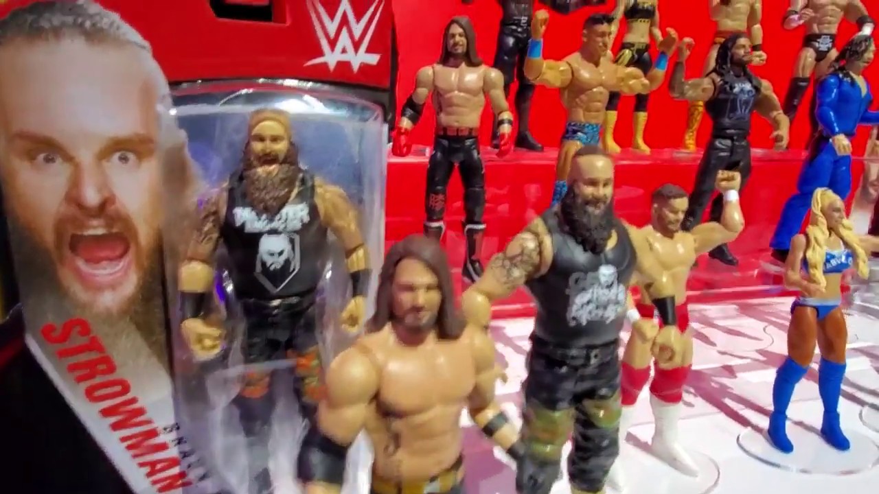 Toy Fair Wwe At Mattel Youtube