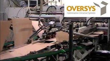 VIDEO OVERSYS U25601215 MARTIN 924 4 COLOR FLEXO FOLDER GLUER WITH ROTARY DIE CUTTER AND STRAPPER