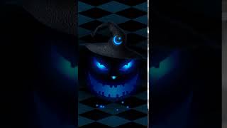 Blue Clown Pumpkin wallpaper Animated