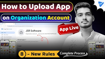 Orginazation Play Console Account Pe App Upload Kaise Kare | app publish on play store