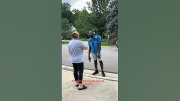 Amazon driver fed up