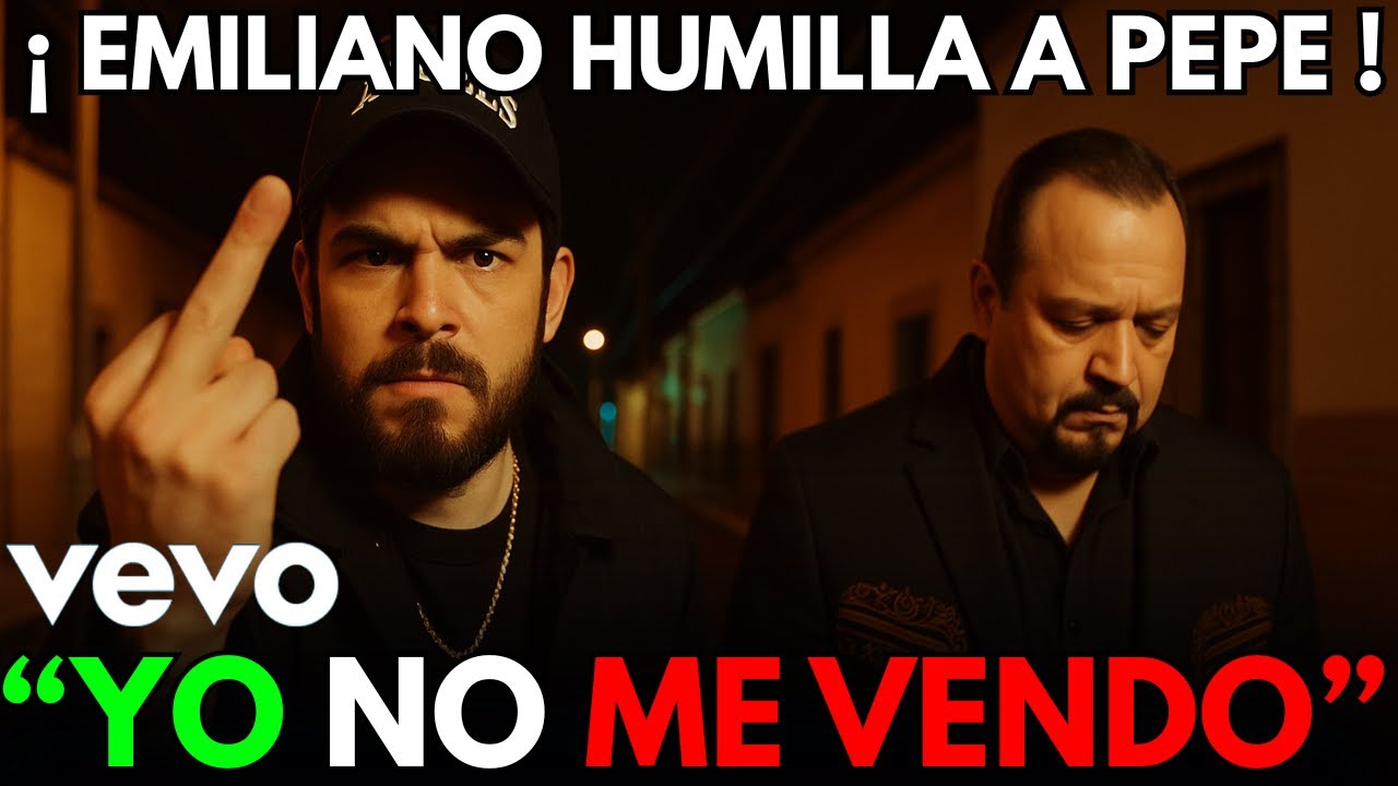 🔥ESTRENO SORPRESA❤️‍🔥EMILIANO CUENTA SU HISTORIA EN UNA CANCIÓN Y HUMILLA A PEPE AGUILAR
