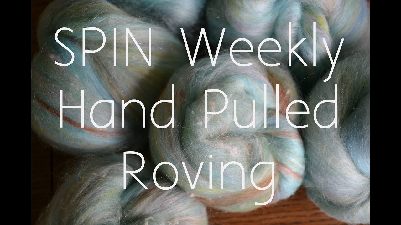 Blending Hand Pulled Roving on The Hackle