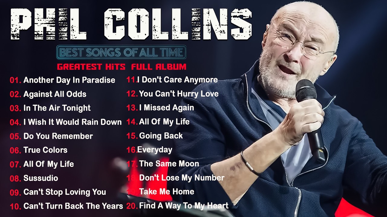 Genesis Phil Collins Best Hits Collection - YouTube