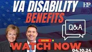 LIVE Q+A with VA Disability Benefits Lawyers! 04.10.24
