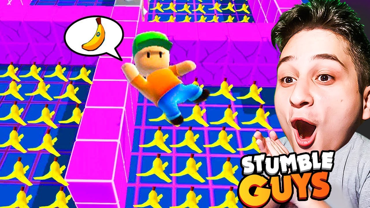 ახალი ბანანის ემოუთით გაიტენა STUMBLE GUYS special emote - YouTube