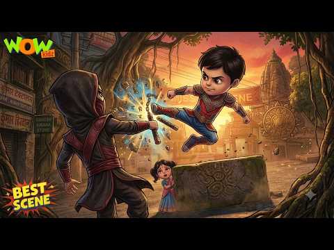 Vir ka khatarnak Action | Vir the Robot Boy Best Scenes Compilation