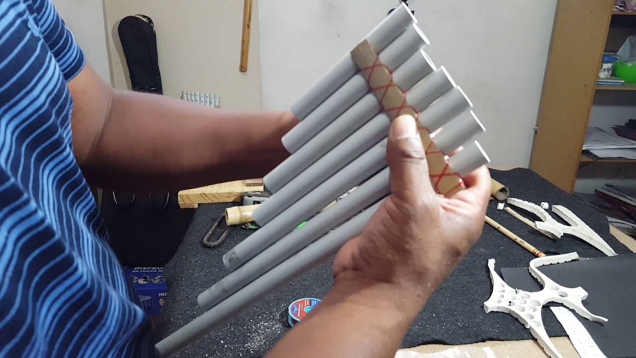 Como construir una zampoña Prof Bravo juan Eduardo