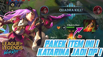 Katarina Tier S Fast Combo | Katarina vs Katarina KW Mid GamePlay | Wild Rift Indonesia