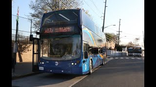 Take a look inside the MTA's new double decker express bus