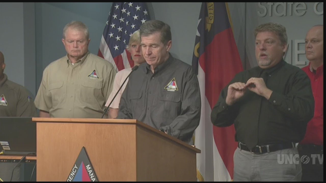 Gov. Cooper "Hundreds of people trapped on Ocracoke Island"