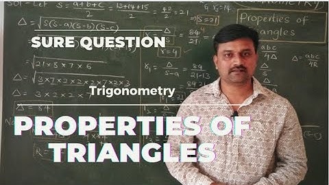 # Problem || # Exercise 10(b) III Bit 7.|| # Properties of triangles || # Trignometry||