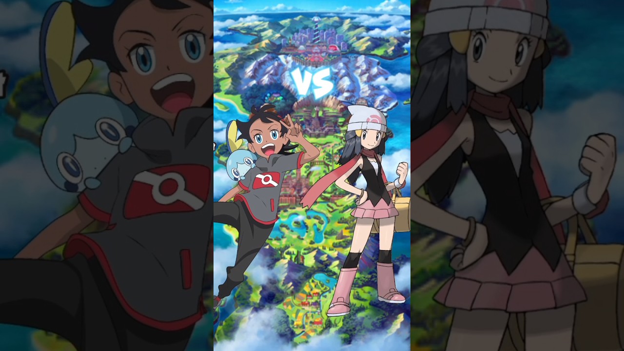 Goh vs Dawn Pokemon Battle | 