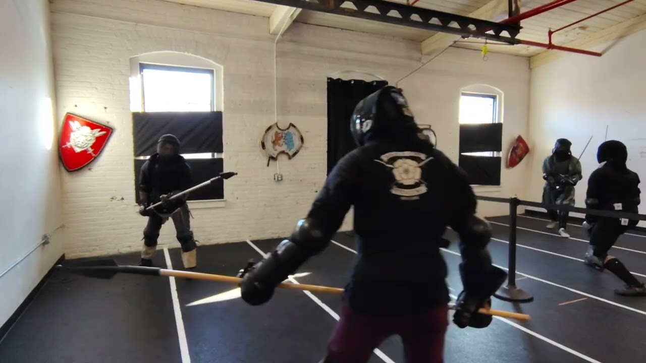 Tim vs Zach spear sparring (2/8/26)