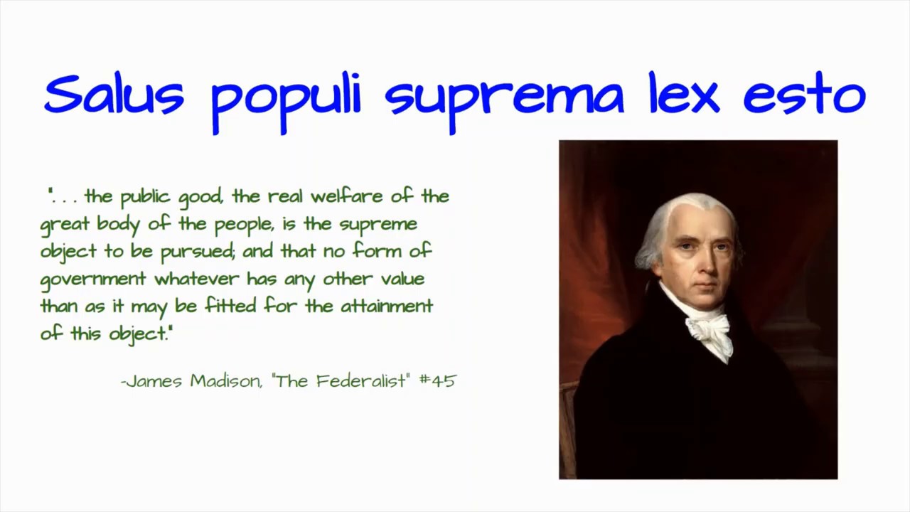 April 20   Salus Populi