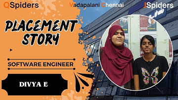 Success story of OUR STUDENTS as a software Engineer  Qspiders vadapalani Chennai.
