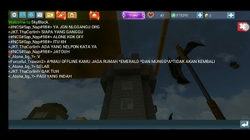 Duplicate glitch sky block(blockman go 2.10.2)