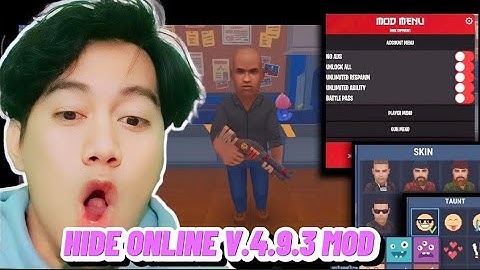 HIDE ONLINE MOD WORK NO BANNED! V. 4.9.3!