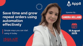 How caterers can use AI to automate orders & save time | App8 @ The Summit by GFS in Ann Arbor 2025