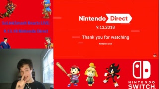 Nintendo Direct 9.13.18 FULL LIVE REACTION! [Stream]