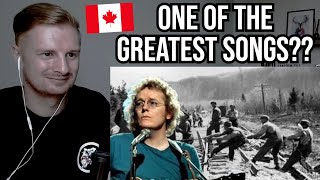 Reaction To Gordon Lightfoot - Canadian Railroad Trilogy (Canadian Music)
