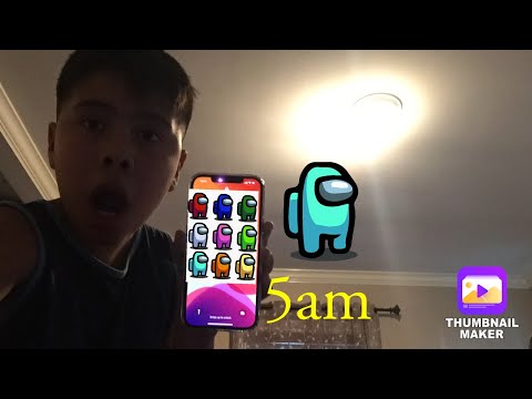 DO NOT FACETIME AMONG US IMPOSTER AT 5AM *OMG HE ACTUALLY CAME TO MY HOUSE*