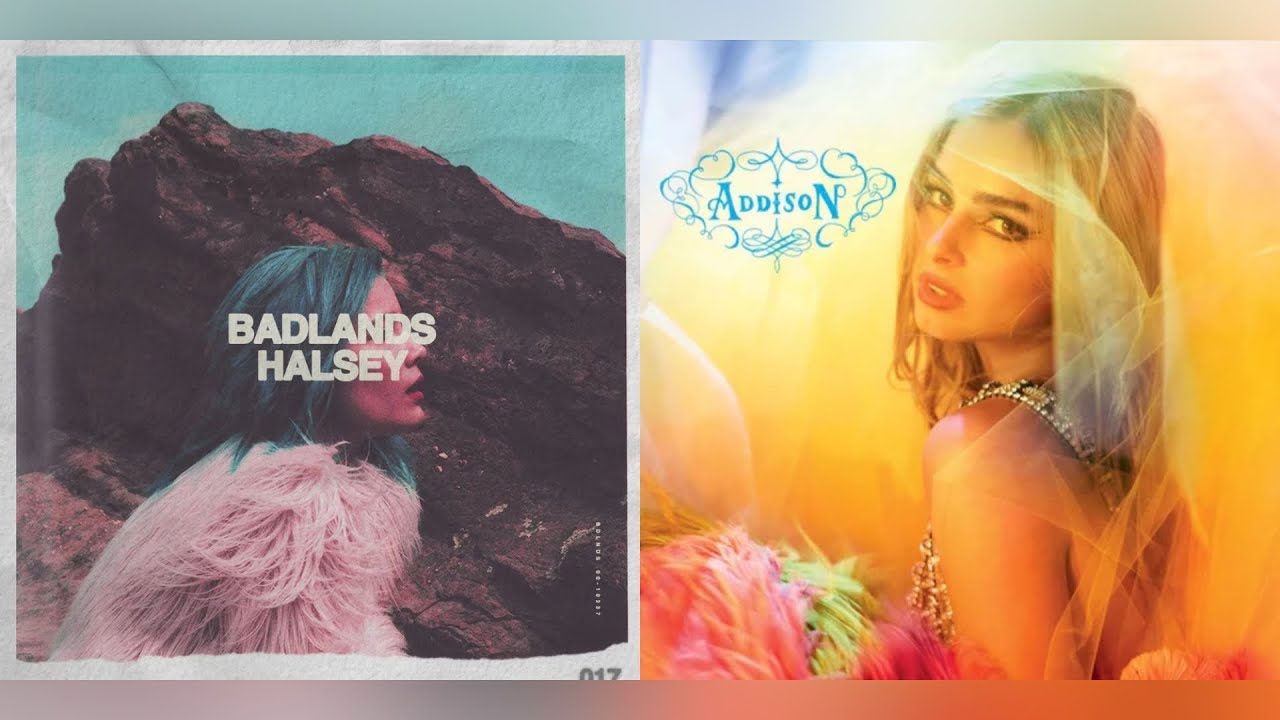 headphones on | colors - addison rae & halsey (mashup)