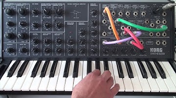Korg MS-20 85 loop #korgms20