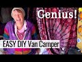 She is free diy genius build vanishing kitchen massive floor space  solo female lives big